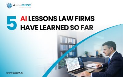 Five AI Lessons Law Firms Have Learned So Far