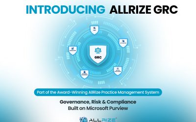 AllRize Launches GRC Module to Help Law Firms Manage Data with Confidence