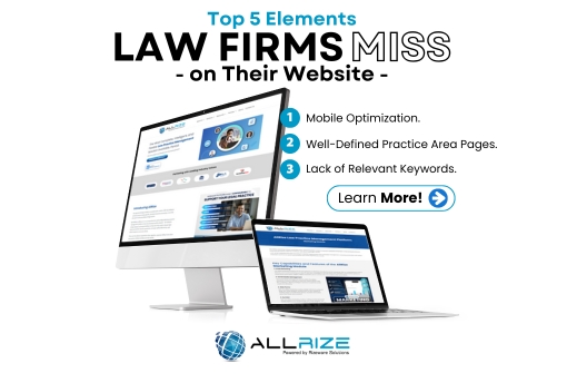 Top 5 Elements Law Firms Miss on Their Website