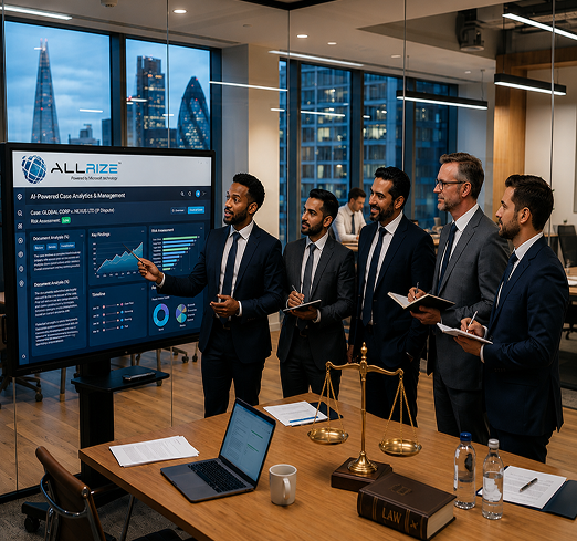 Legal team collaborating One Intelligent Suite