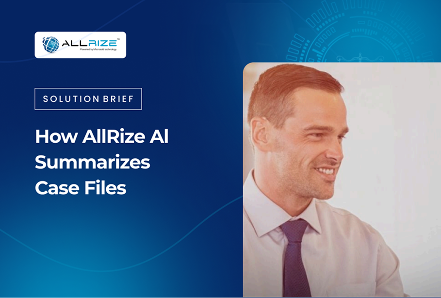 How AllRize Al Summarizes Case Files