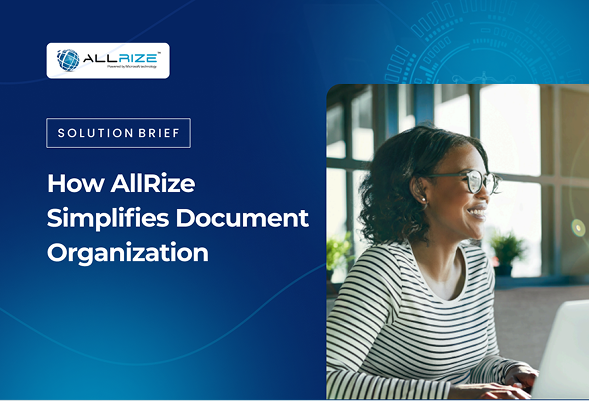 How AllRize Simplifies Document Organization…