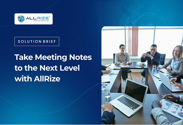 Take Meeting Notes to the Next Level with AllRize